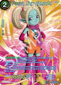 Panzy, New Comrade (SPR) - Prismatic Clash - Dragon Ball Super: Masters card