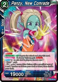 Panzy, New Comrade - Prismatic Clash - Dragon Ball Super: Masters card
