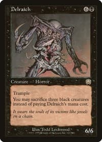 Delraich - Mercadian Masques - Magic: The Gathering card