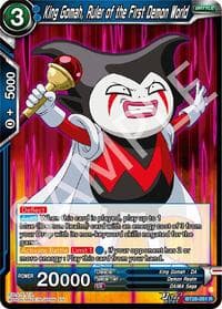 King Gomah, Ruler of the First Demon World - Prismatic Clash - Dragon Ball Super: Masters card