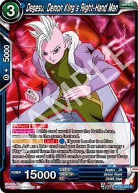 Degesu, Demon King’s Right-Hand Man - Prismatic Clash - Dragon Ball Super: Masters card