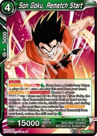 Son Goku, Rematch Start - Prismatic Clash - Dragon Ball Super: Masters card