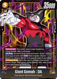Giant Gomah : DA - Wish For Shenron - Dragon Ball Super: Fusion World card