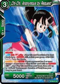 Chi-Chi, Anonymous by Request - Prismatic Clash - Dragon Ball Super: Masters card