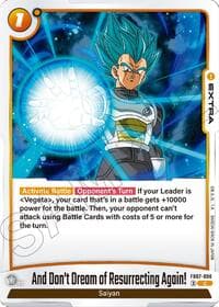 And Don't Dream of Resurrecting Again! - Wish For Shenron - Dragon Ball Super: Fusion World card