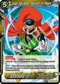 Great Saiyaman, Servant of Peace - Prismatic Clash - Dragon Ball Super: Masters card