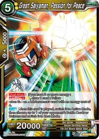 Great Saiyaman, Passion for Peace - Prismatic Clash - Dragon Ball Super: Masters card