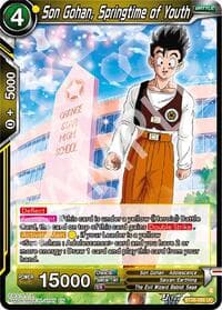 Son Gohan, Springtime of Youth - Prismatic Clash - Dragon Ball Super: Masters card