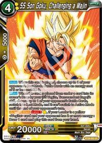 SS Son Goku, Challenging a Majin - Prismatic Clash - Dragon Ball Super: Masters card