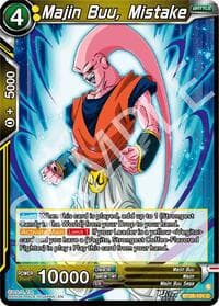 Majin Buu, Mistake - Prismatic Clash - Dragon Ball Super: Masters card