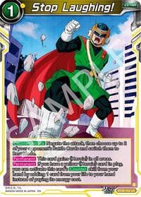 Stop Laughing! - Prismatic Clash - Dragon Ball Super: Masters card