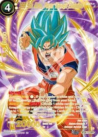 SSB Son Goku, Power Through Evolution (SPR) - Prismatic Clash - Dragon Ball Super: Masters card