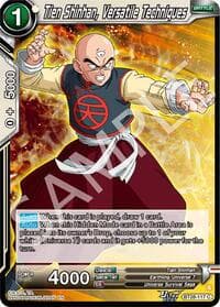 Tien Shinhan, Versatile Techniques - Prismatic Clash - Dragon Ball Super: Masters card