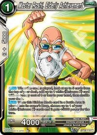 Master Roshi, Elderly Achievement - Prismatic Clash - Dragon Ball Super: Masters card