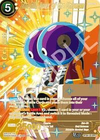 Zen-Oh, Apex of the Universe (SPR) - Prismatic Clash - Dragon Ball Super: Masters card