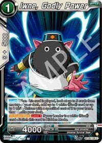 Iwne, Godly Power - Prismatic Clash - Dragon Ball Super: Masters card