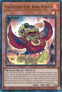 Legendary Fire King Ponix - Limited Pack World Championship 2025 - YuGiOh card