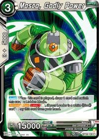 Mosco, Godly Power - Prismatic Clash - Dragon Ball Super: Masters card