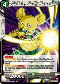 Quitela, Godly Power - Prismatic Clash - Dragon Ball Super: Masters card