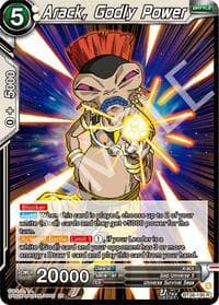 Arack, Godly Power - Prismatic Clash - Dragon Ball Super: Masters card