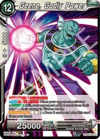 Geene, Godly Power - Prismatic Clash - Dragon Ball Super: Masters card