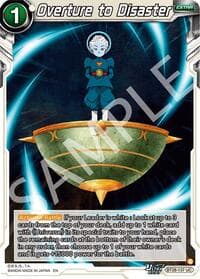 Overture to Disaster - Prismatic Clash - Dragon Ball Super: Masters card