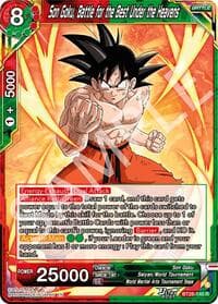 Son Goku, Battle for the Best Under the Heavens - Prismatic Clash - Dragon Ball Super: Masters card