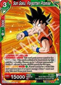 Son Goku, Forgotten Promise - Prismatic Clash - Dragon Ball Super: Masters card