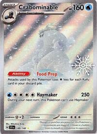 Crabominable - 149/142 (Holiday Calendar) - Miscellaneous Cards & Products - Pokemon card