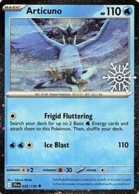 Articuno - 032/159 (Holiday Calendar) - Miscellaneous Cards & Products - Pokemon card