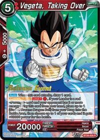Vegeta, Taking Over - Prismatic Clash Release Event - Dragon Ball Super: Masters card