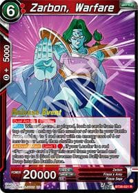 Zarbon, Warfare - Prismatic Clash Release Event - Dragon Ball Super: Masters card