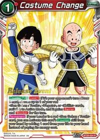 Costume Change - Prismatic Clash Release Event - Dragon Ball Super: Masters card