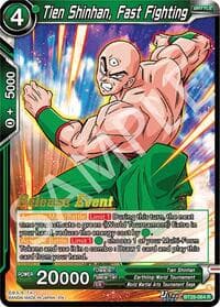 Tien Shinhan, Fast Fighting - Prismatic Clash Release Event - Dragon Ball Super: Masters card