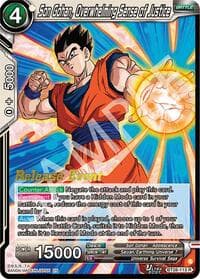 Son Gohan, Overwhelming Sense of Justice - Prismatic Clash Release Event - Dragon Ball Super: Masters card