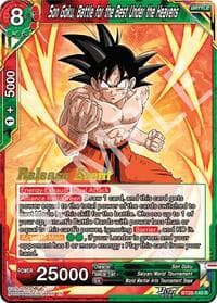 Son Goku, Battle for the Best Under the Heavens - Prismatic Clash Release Event - Dragon Ball Super: Masters card