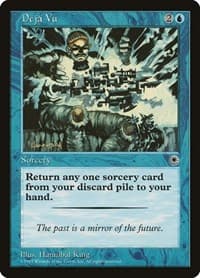 Deja Vu - Portal - Magic: The Gathering card