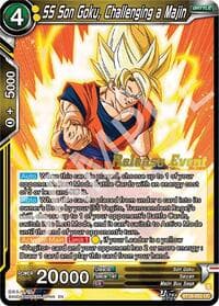 SS Son Goku, Challenging a Majin - Prismatic Clash Release Event - Dragon Ball Super: Masters card