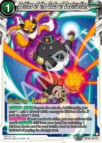 Battles of the Gods of Destruction - Prismatic Clash Release Event - Dragon Ball Super: Masters card
