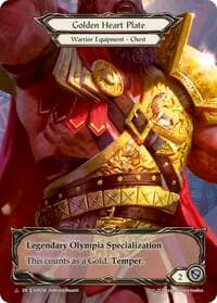 Golden Heart Plate (Marvel) - Super Slam - Flesh and Blood TCG card