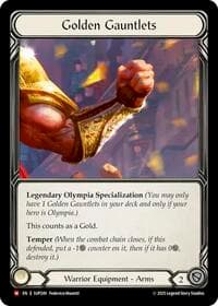 Golden Gauntlets - Super Slam - Flesh and Blood TCG card