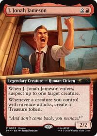 J. Jonah Jameson (Extended Art) - Unique and Miscellaneous Promos - Magic: The Gathering card