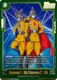 Gamma 1 : SH/Gamma 2 : SH (Alternate Art) - Wish For Shenron - Dragon Ball Super: Fusion World card
