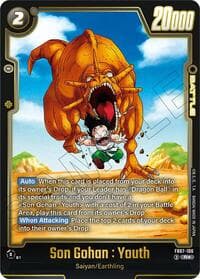 Son Gohan : Youth (Alternate Art) - Wish For Shenron - Dragon Ball Super: Fusion World card