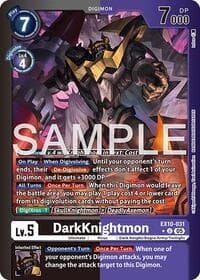 DarkKnightmon (Limited Foil) - Sinister Order - Digimon Card Game card