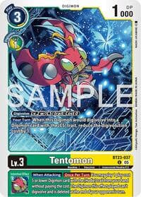 Tentomon - Hackers' Slumber - Digimon Card Game card