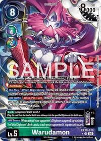 Warudamon (Alternate Art) - Sinister Order - Digimon Card Game card
