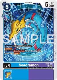 Seadramon - Hackers' Slumber - Digimon Card Game card