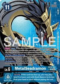 MetalSeadramon (Alternate Art) - Sinister Order - Digimon Card Game card
