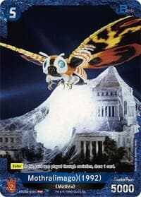 Mothra (imago) (1992) (ESD02-010+) (Promotion Pack Vol.1) - Promo Cards - Godzilla Card Game card
